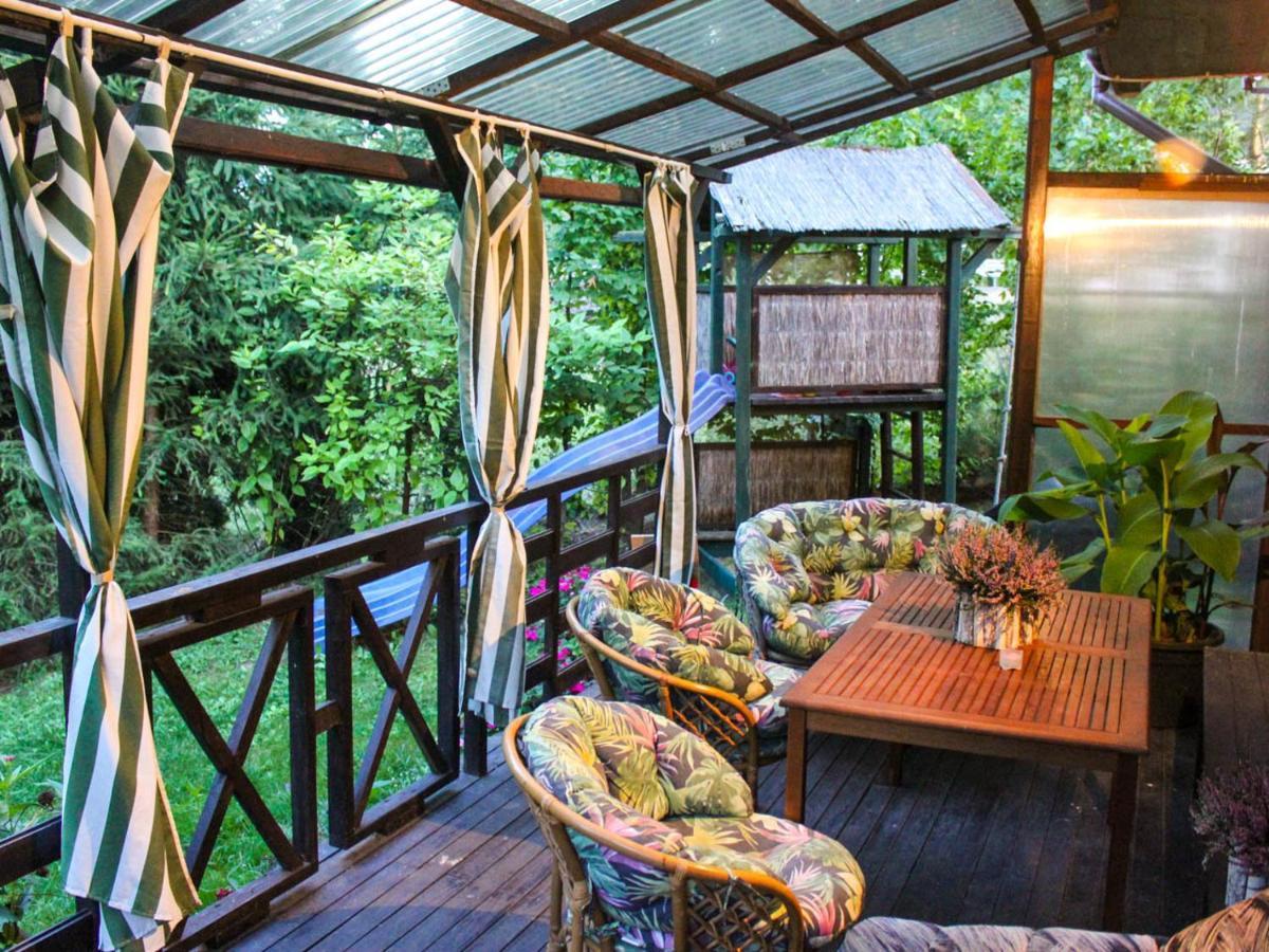 Garden House Nad Jeziorem Szelment Przejma Wielka Luaran gambar