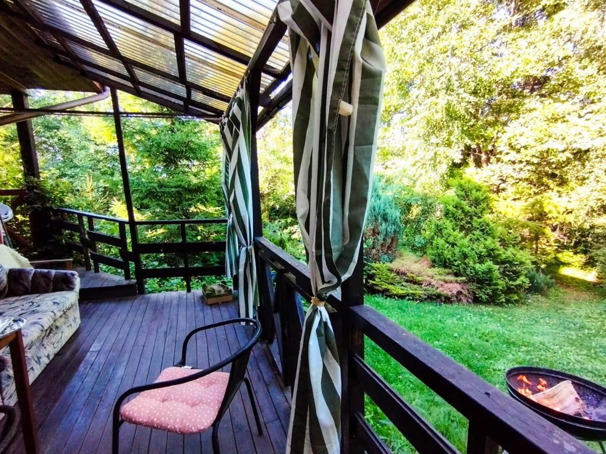 Garden House Nad Jeziorem Szelment Przejma Wielka Luaran gambar