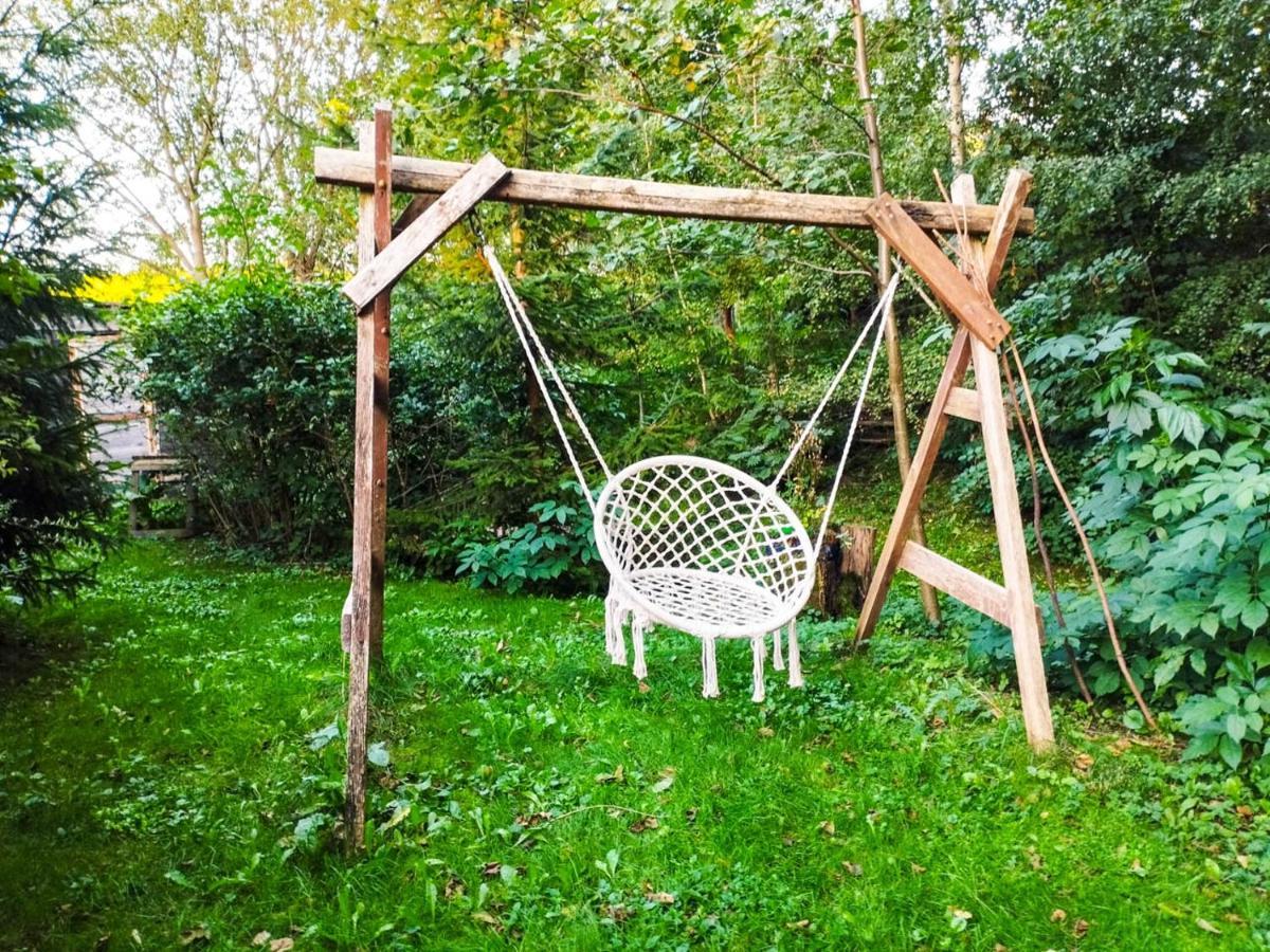 Garden House Nad Jeziorem Szelment Przejma Wielka Luaran gambar