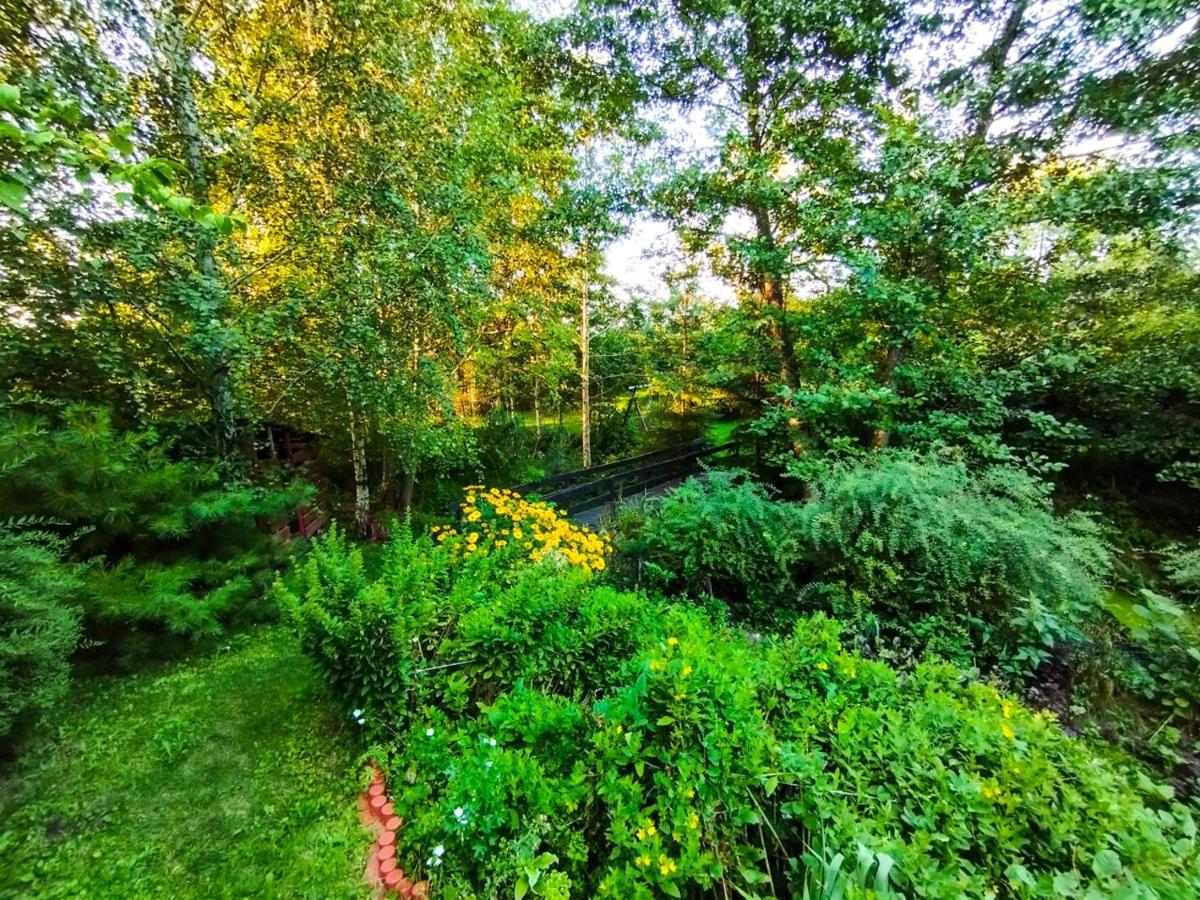 Garden House Nad Jeziorem Szelment Przejma Wielka Luaran gambar
