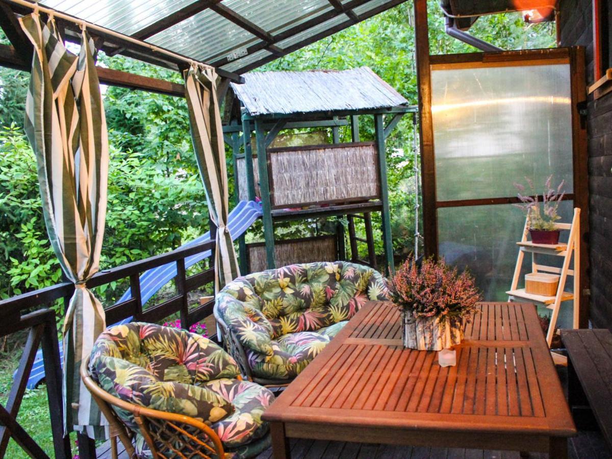 Garden House Nad Jeziorem Szelment Przejma Wielka Luaran gambar
