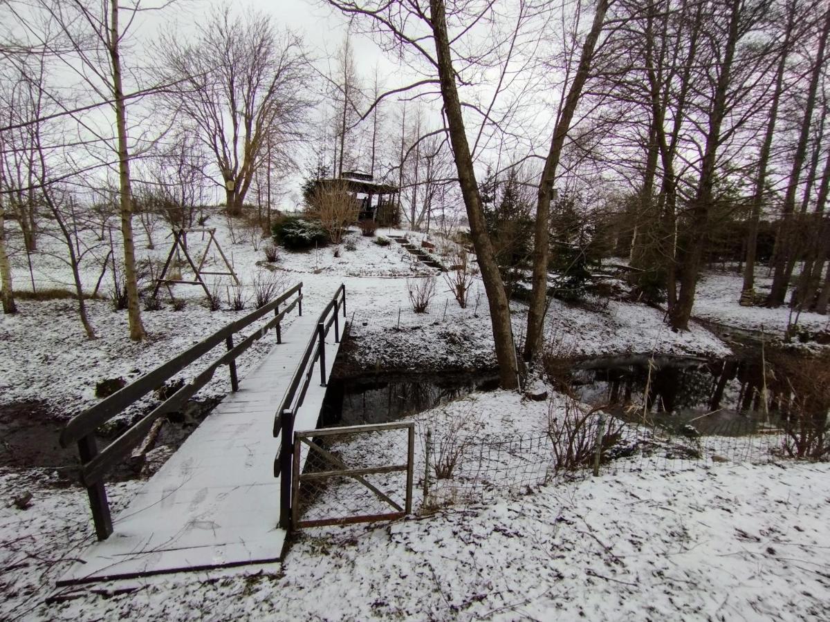 Garden House Nad Jeziorem Szelment Przejma Wielka Luaran gambar