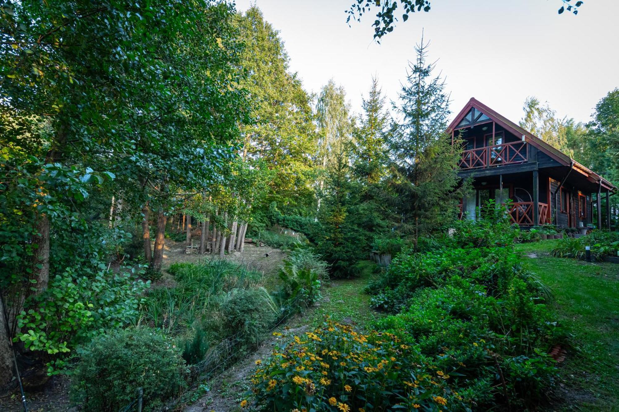 Garden House Nad Jeziorem Szelment Przejma Wielka Luaran gambar