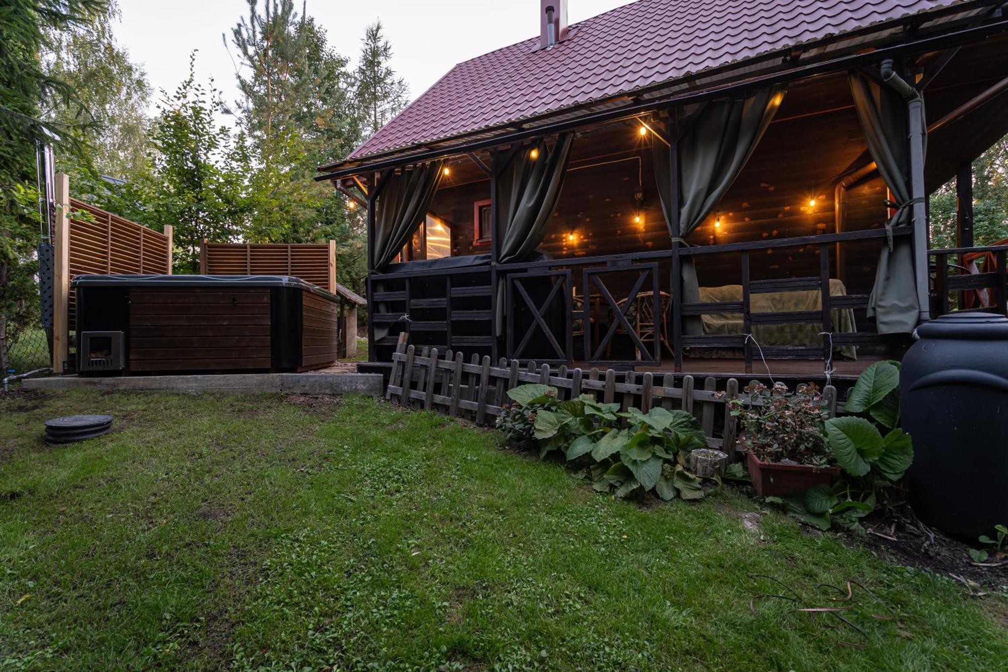 Garden House Nad Jeziorem Szelment Przejma Wielka Luaran gambar
