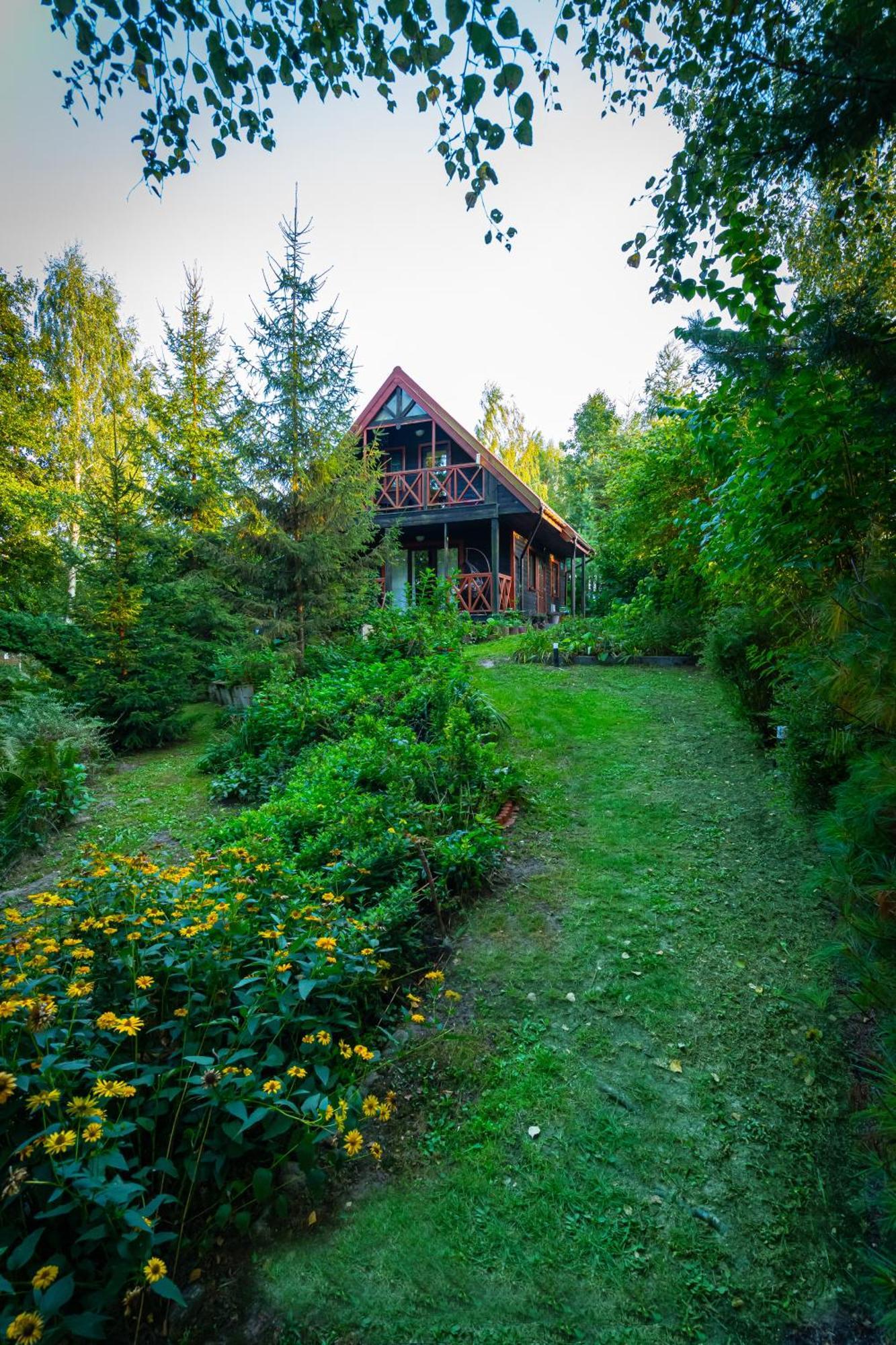 Garden House Nad Jeziorem Szelment Przejma Wielka Luaran gambar