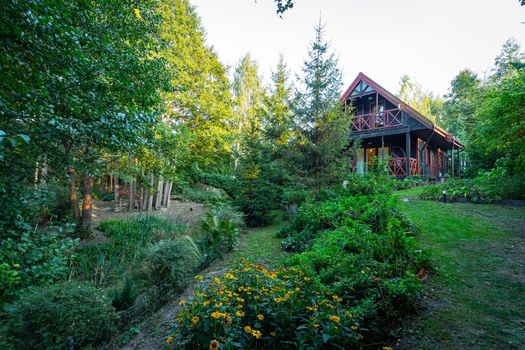 Garden House Nad Jeziorem Szelment Przejma Wielka Luaran gambar