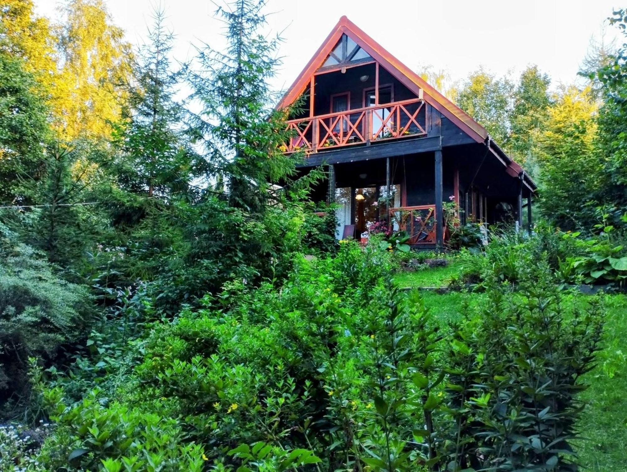 Garden House Nad Jeziorem Szelment Przejma Wielka Luaran gambar